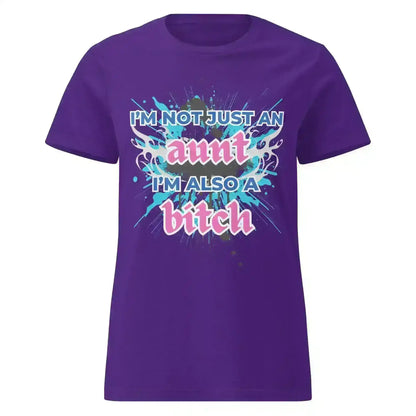 Not Just An Aunt - Fitted Tee - Cady Creations