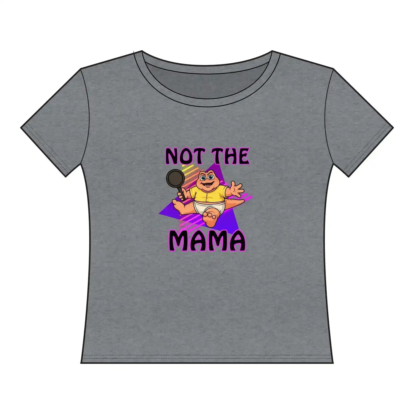  Not The Mama - Women's Curvy Tee - Cady Creations
