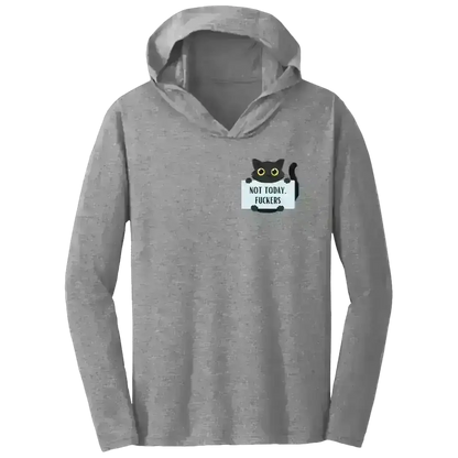 Not Today Cat -Tee Shirt Hoodie - Cady Creations