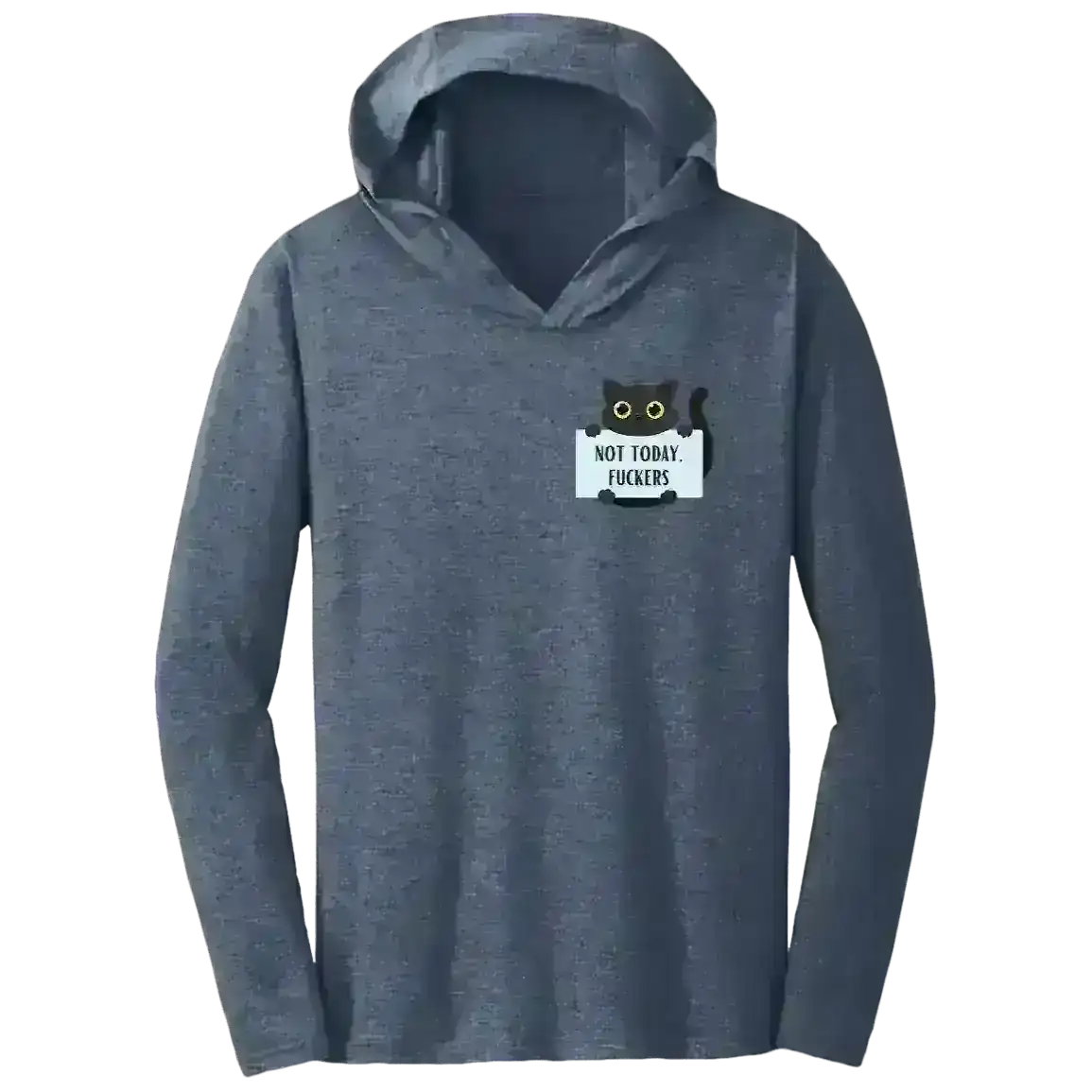 Not Today Cat -Tee Shirt Hoodie - Cady Creations