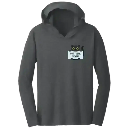 Not Today Cat -Tee Shirt Hoodie - Cady Creations