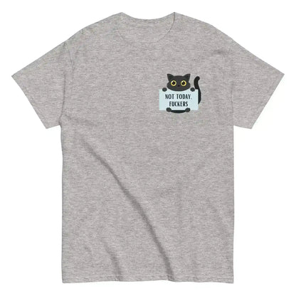 Not Today Cat Unisex Graphic Tee - Cady Creations