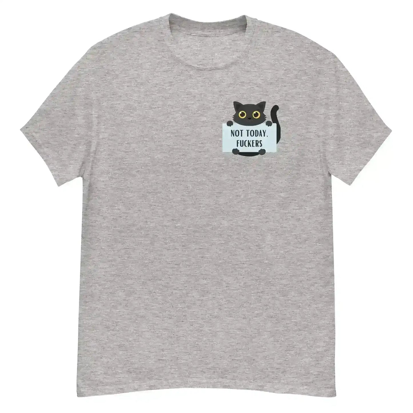 Not Today Cat Unisex Graphic Tee - Cady Creations