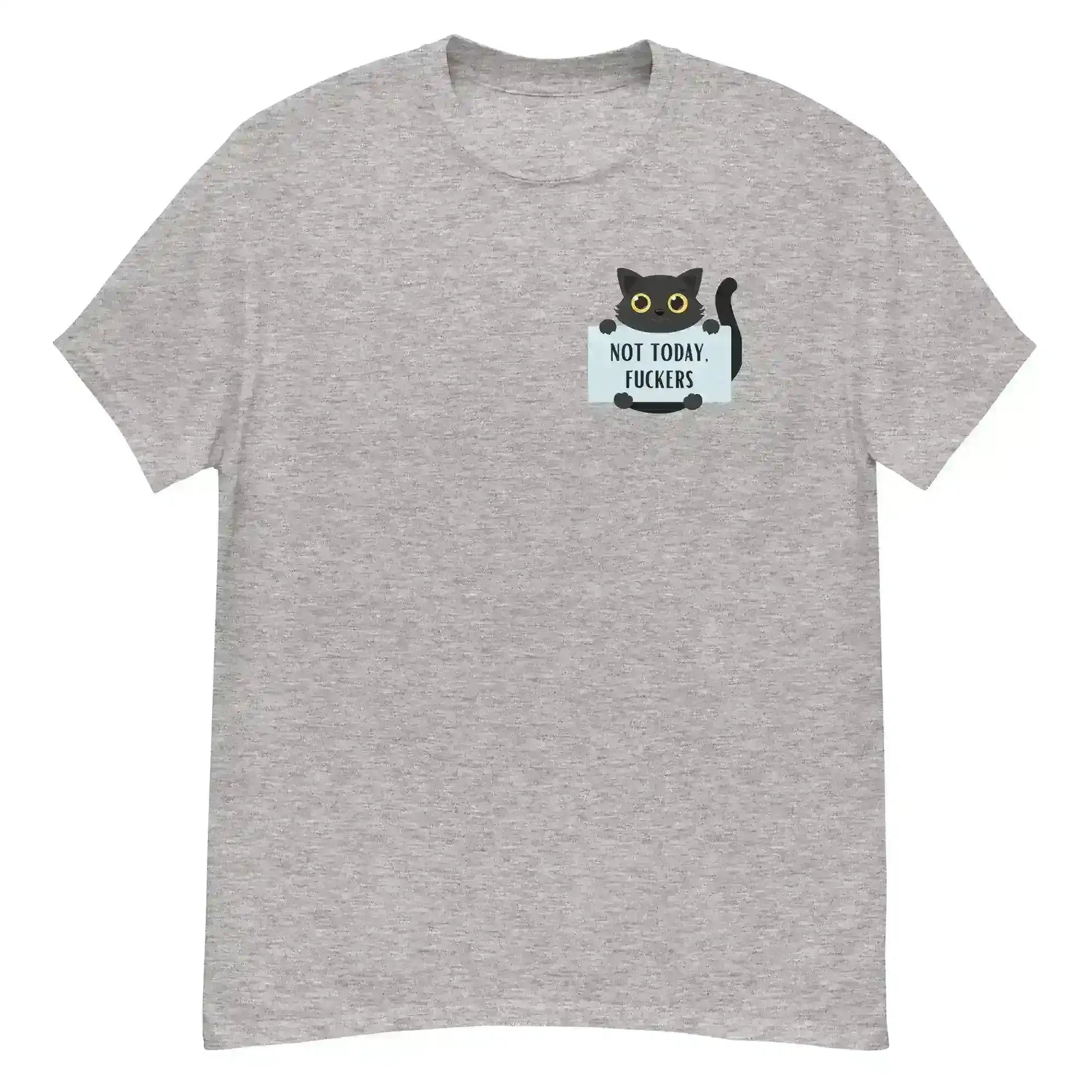 Not Today Cat Unisex Graphic Tee - Cady Creations