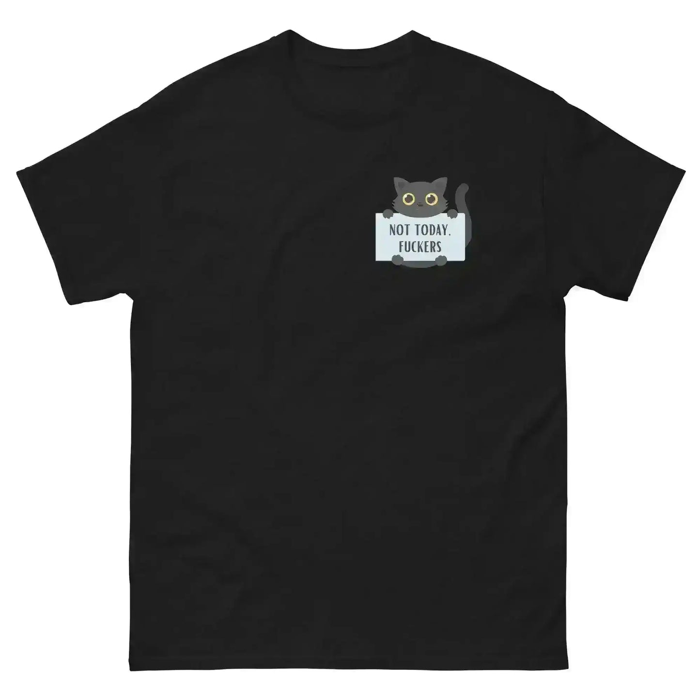Not Today Cat Unisex Graphic Tee - Cady Creations