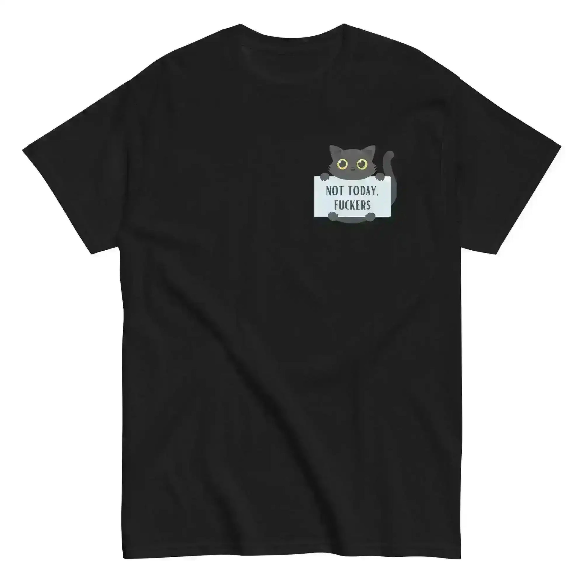 Not Today Cat - Unisex Tee - Cady Creations