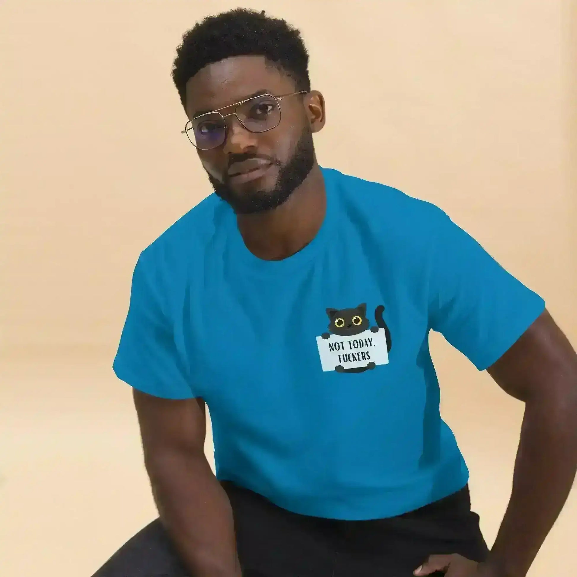 Not Today Cat - Unisex Tee - Cady Creations