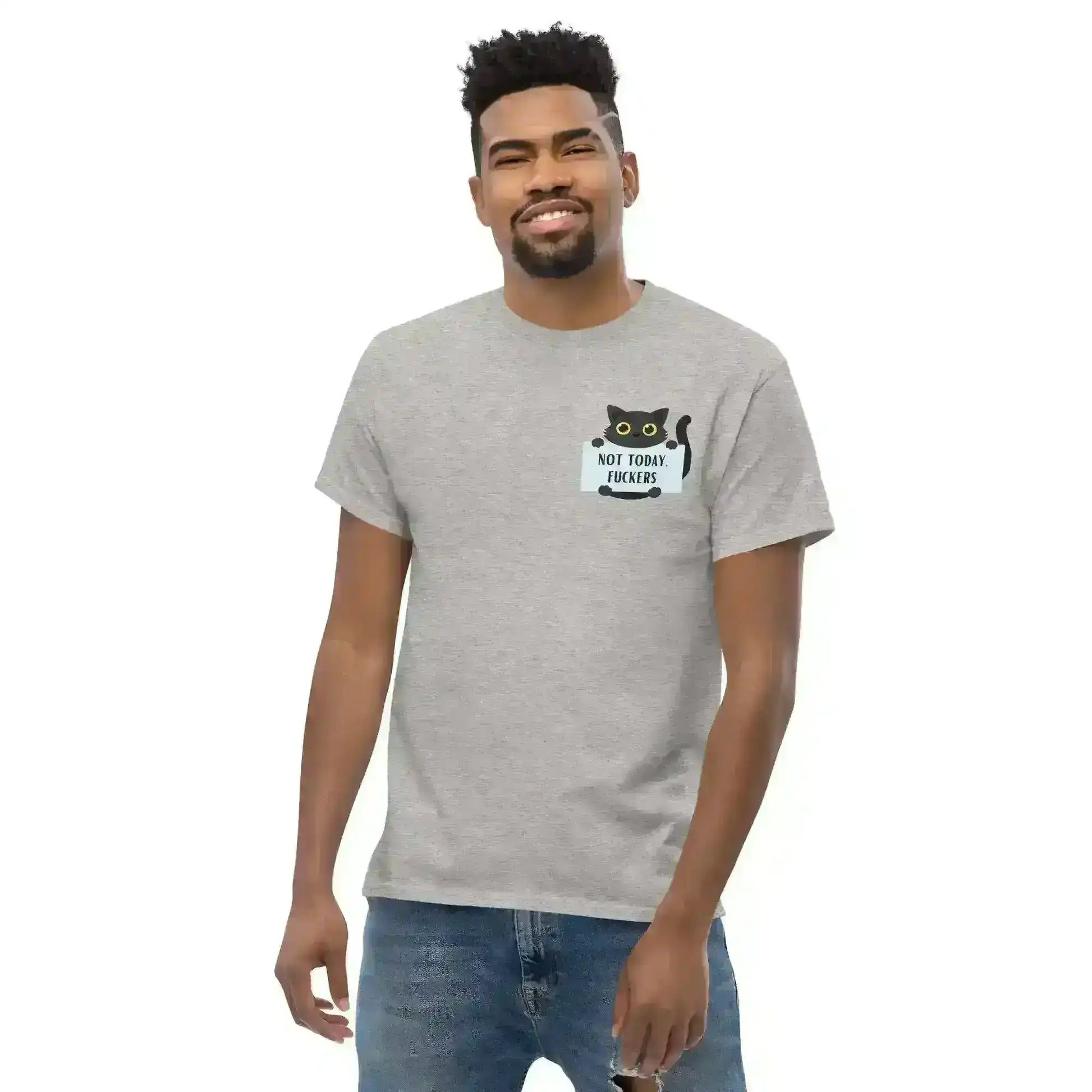 Not Today Cat - Unisex Tee - Cady Creations
