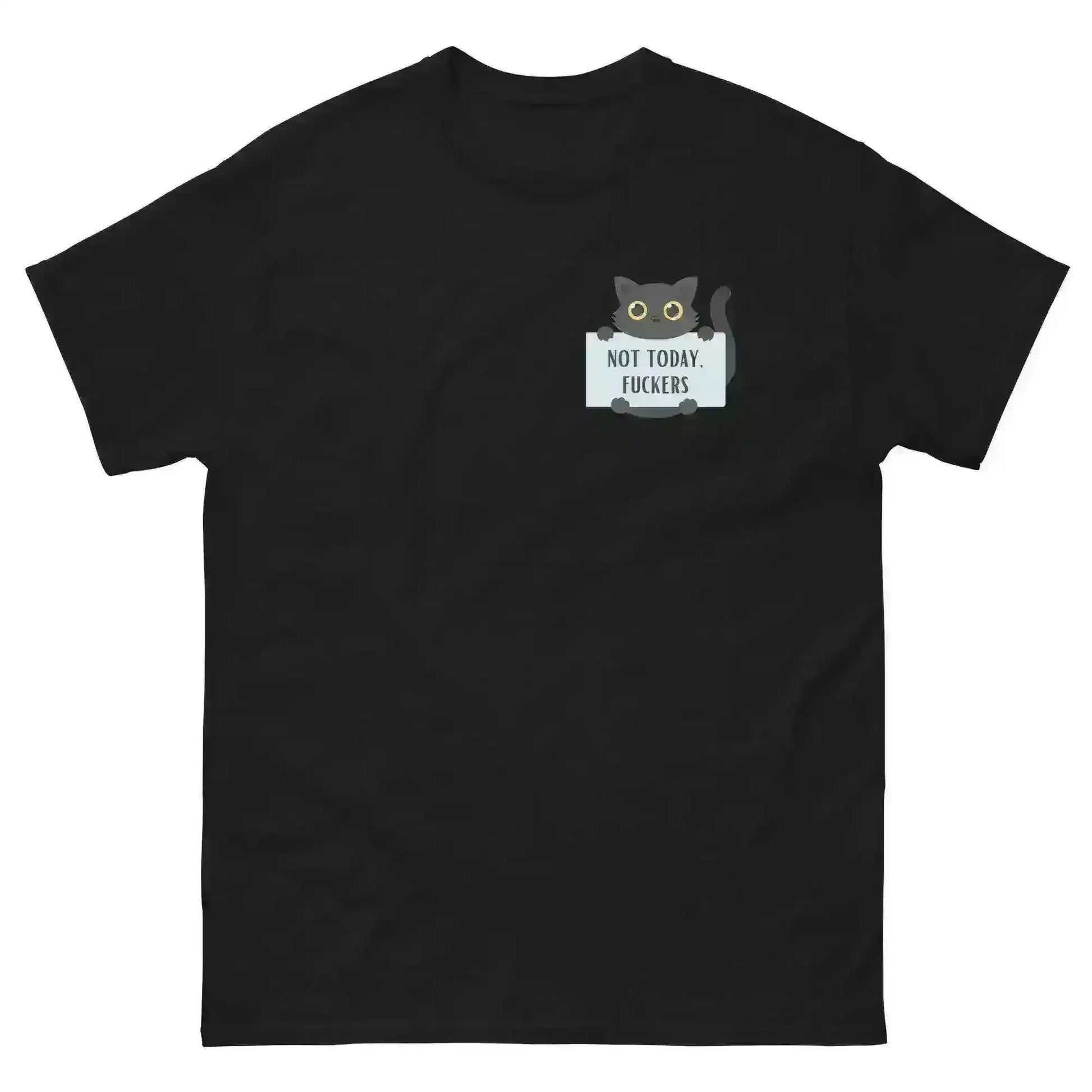 Not Today Cat - Unisex Tee - Cady Creations