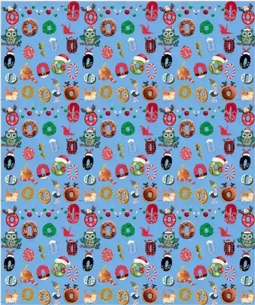 "O" Christmas Wrapping Paper – Alphabet Gift Swap Collection