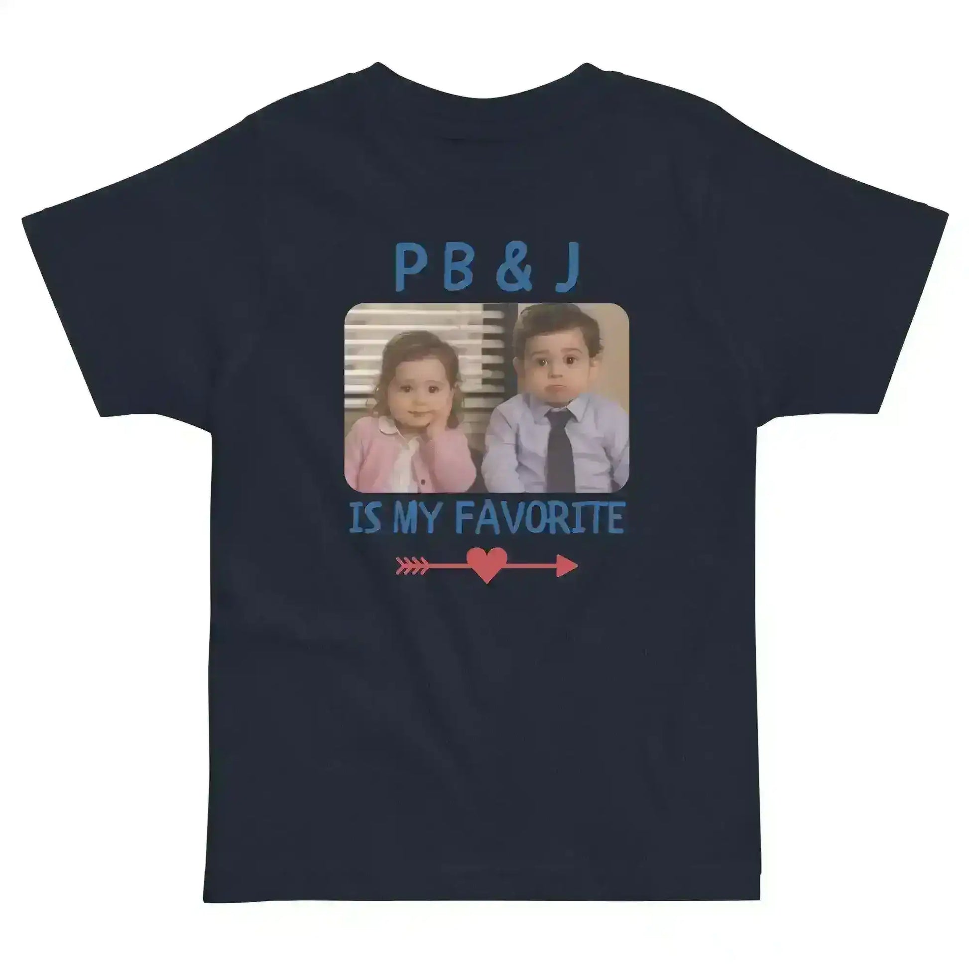 PB & J Is My Favorite Office Kids Toddler Tee - Cady Creations