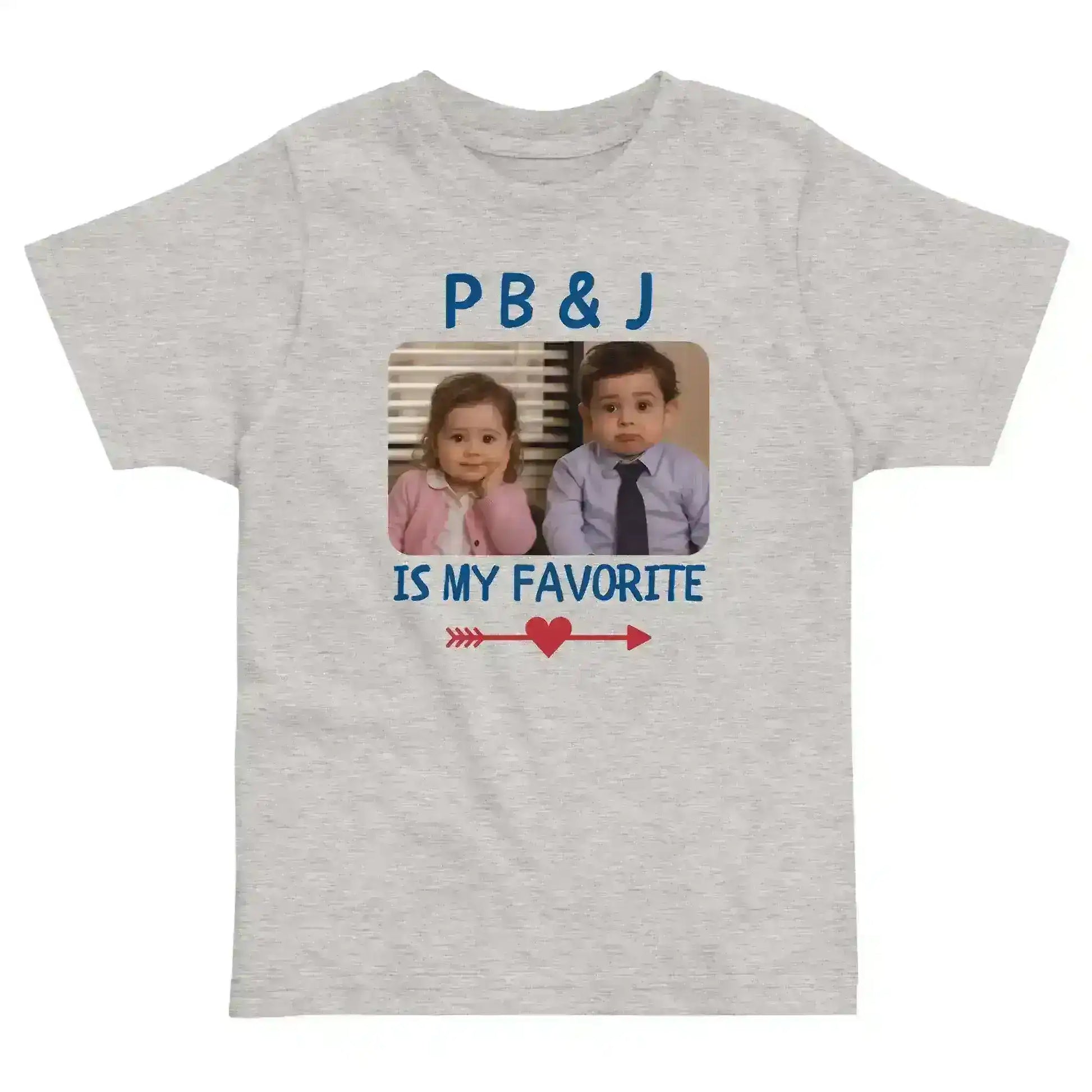 PB & J Is My Favorite Office Kids Toddler Tee - Cady Creations