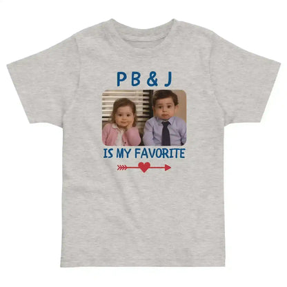 PB & J Is My Favorite Office Kids Toddler Tee - Cady Creations