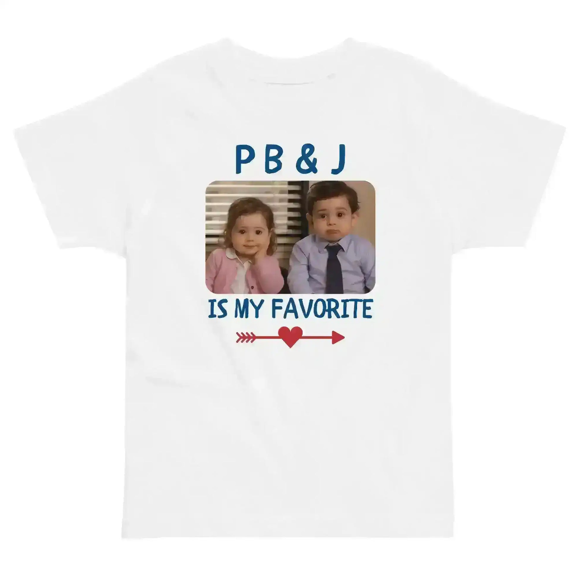 PB & J Is My Favorite Office Kids Toddler Tee - Cady Creations