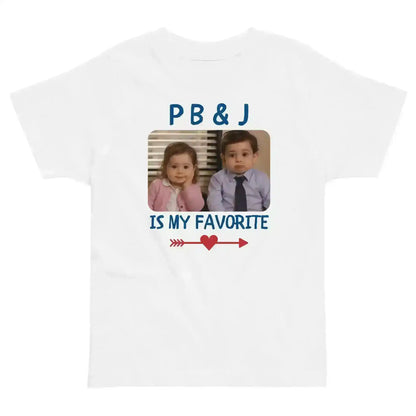 PB & J Is My Favorite Office Kids Toddler Tee - Cady Creations
