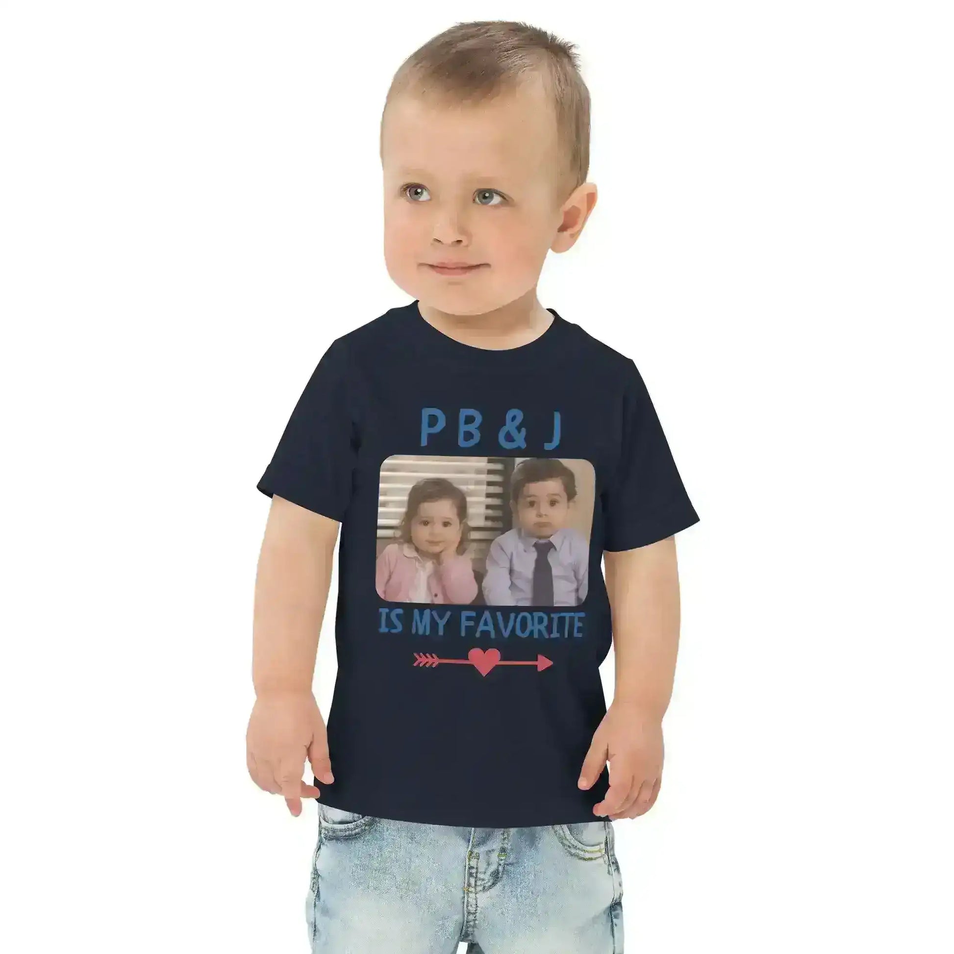 PB & J Is My Favorite Office Kids Toddler Tee - Cady Creations