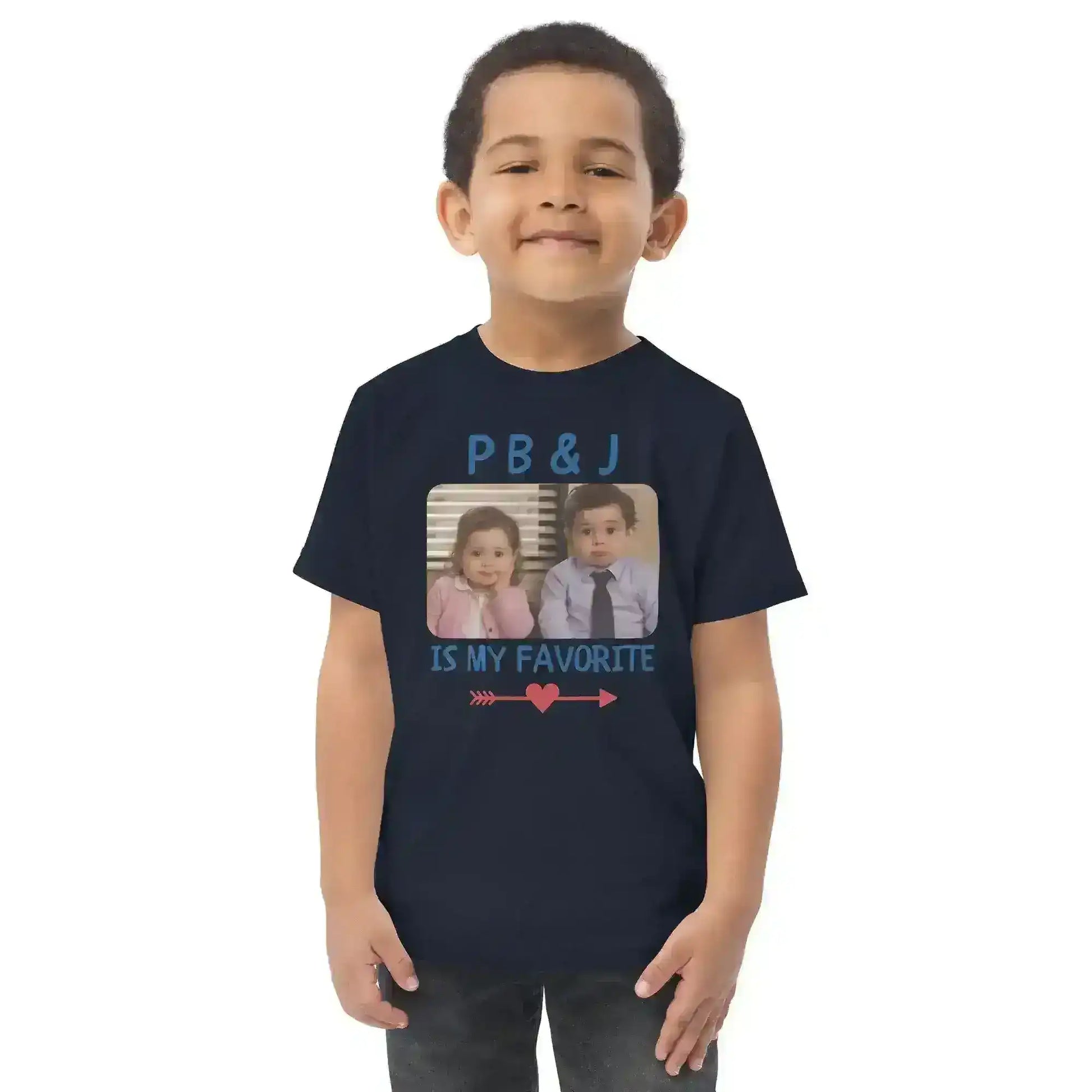 PB & J Is My Favorite Office Kids Toddler Tee - Cady Creations
