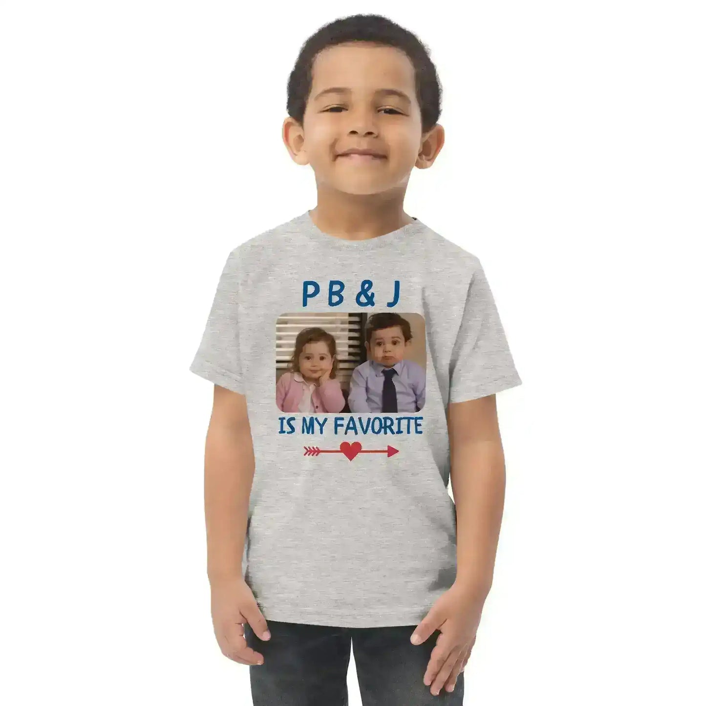 PB & J Is My Favorite Office Kids Toddler Tee - Cady Creations