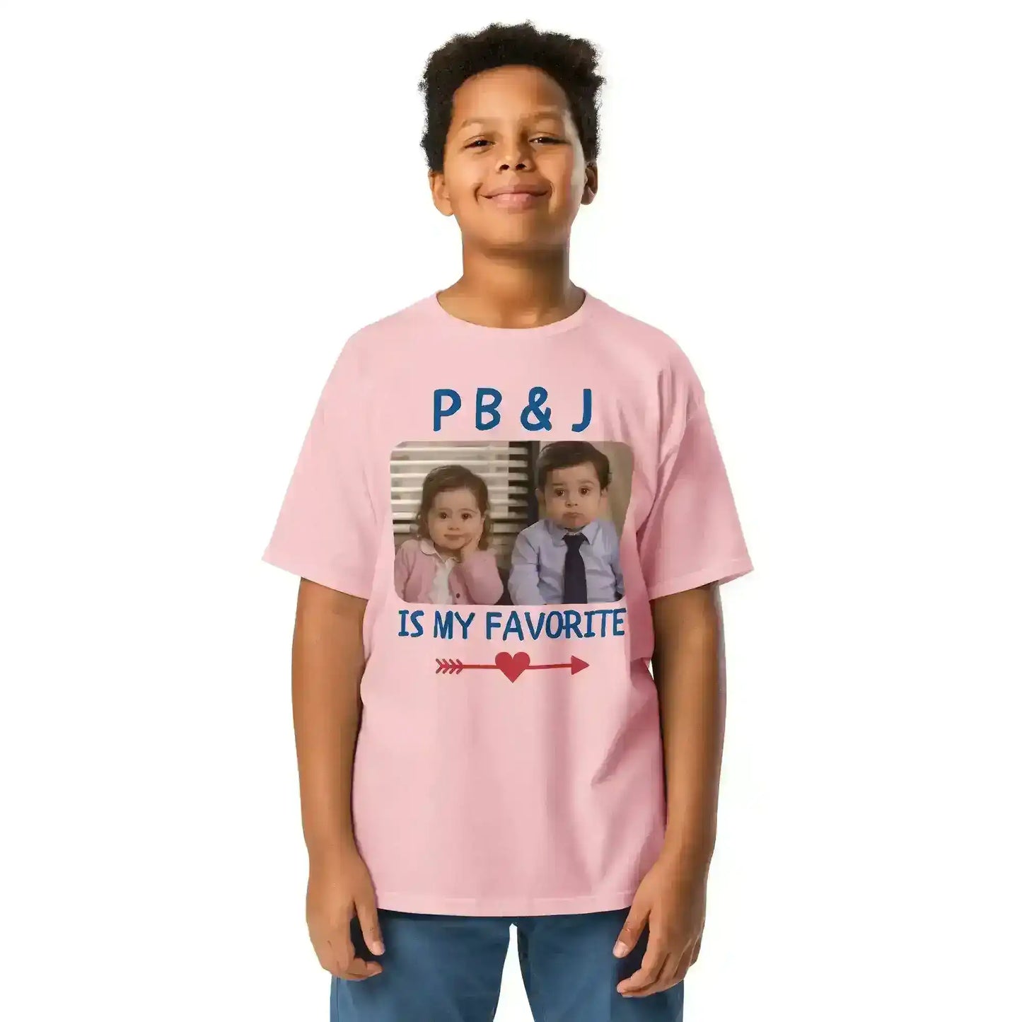 PB & J Is My Favorite Office Kids Youth Tee - Cady Creations
