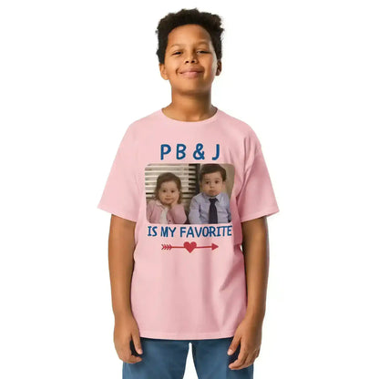 PB & J Is My Favorite Office Kids Youth Tee - Cady Creations