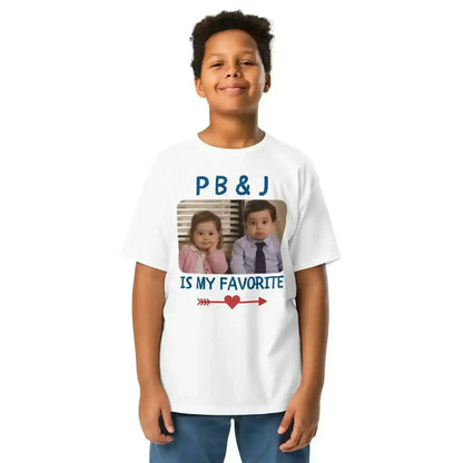PB & J Is My Favorite Office Kids Youth Tee - Cady Creations