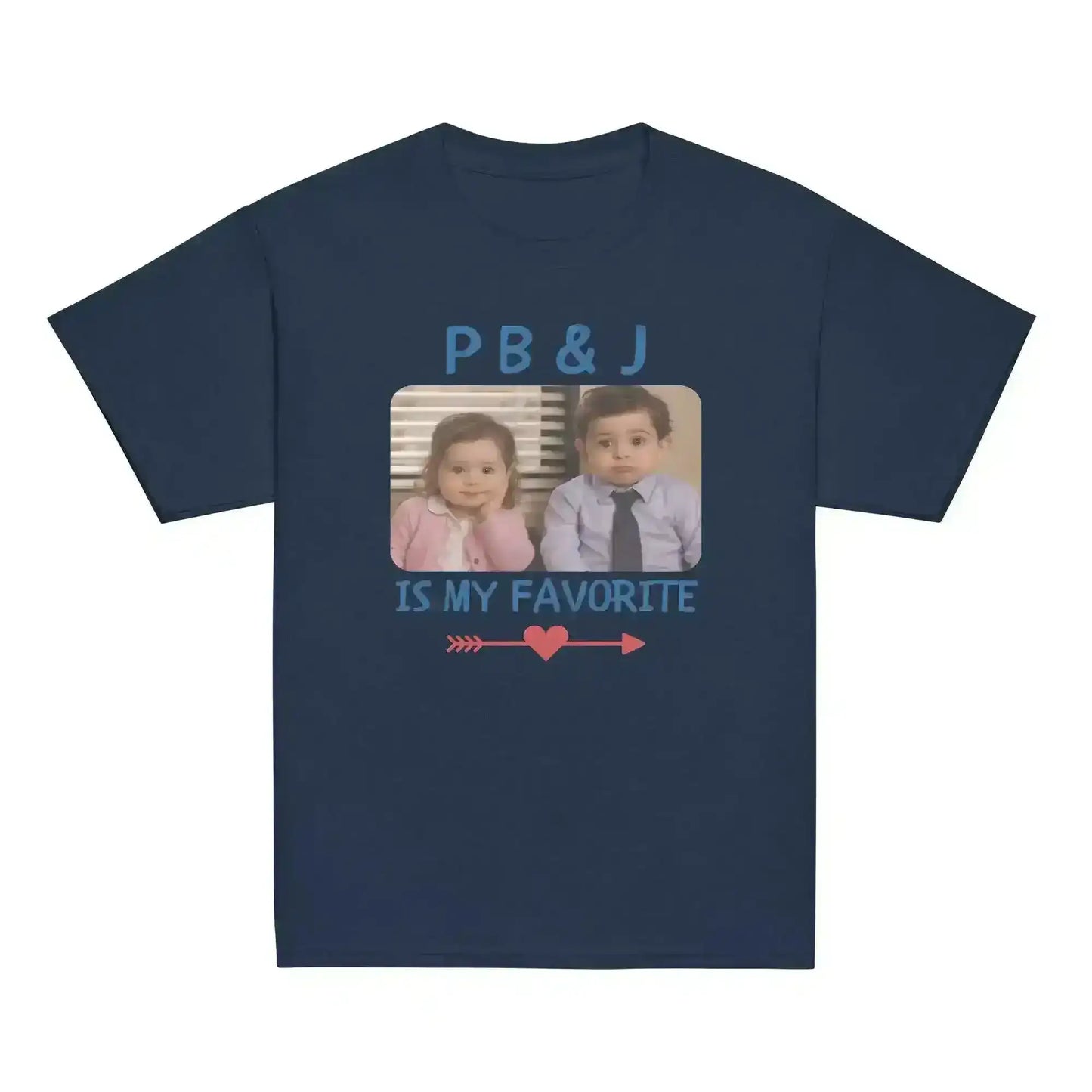 PB & J Is My Favorite Office Kids Youth Tee - Cady Creations