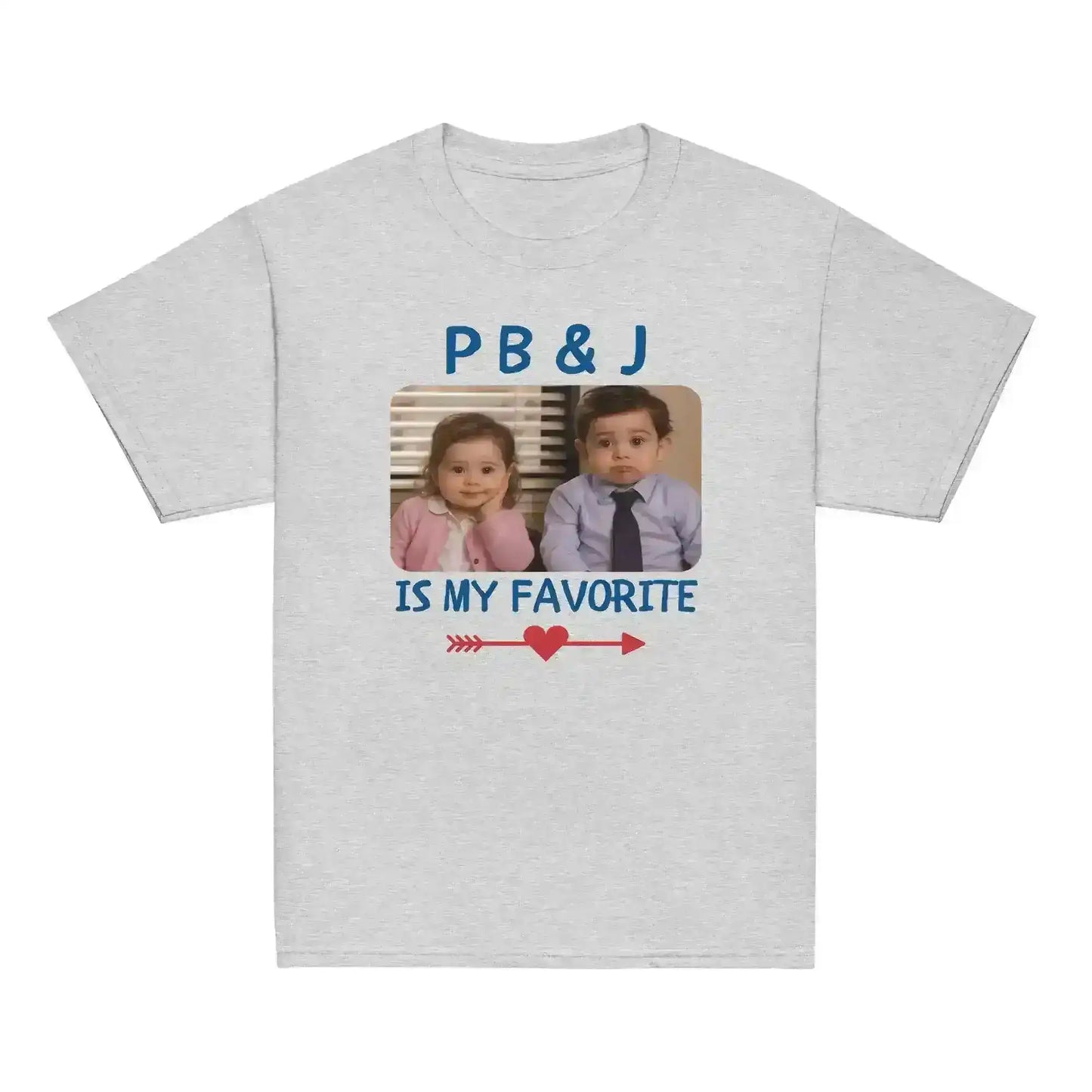 PB & J Is My Favorite Office Kids Youth Tee - Cady Creations