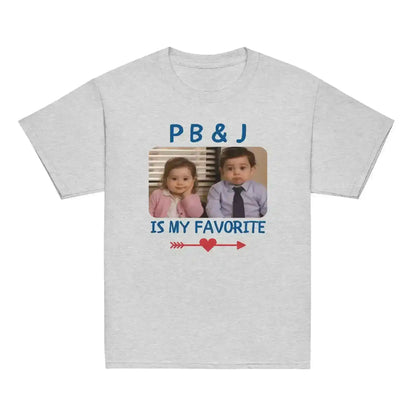 PB & J Is My Favorite Office Kids Youth Tee - Cady Creations