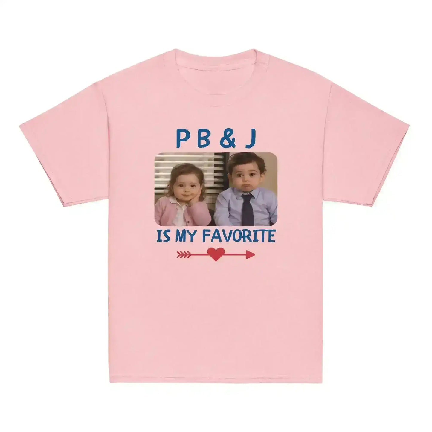 PB & J Is My Favorite Office Kids Youth Tee - Cady Creations