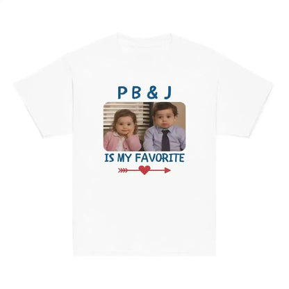 PB & J Is My Favorite Office Kids Youth Tee - Cady Creations