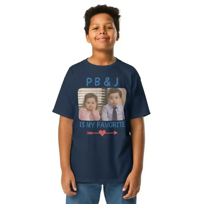 PB & J Is My Favorite Office Kids Youth Tee - Cady Creations