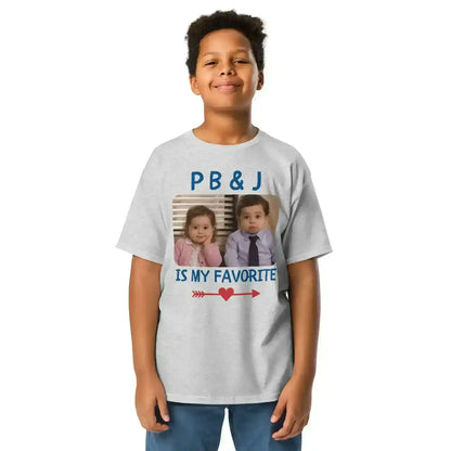 PB & J Is My Favorite Office Kids Youth Tee - Cady Creations