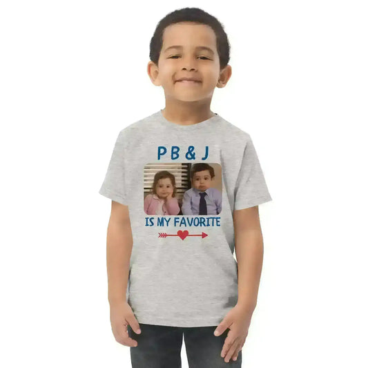 PB & J Is My Favorite The Office Inspired - Toddler Tee - Cady Creations