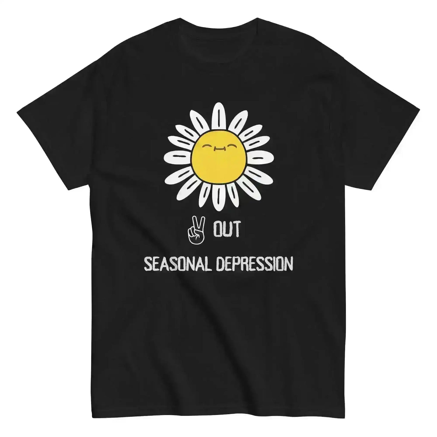 Peace Out Seasonal Depression - Unisex Tee - Cady Creations