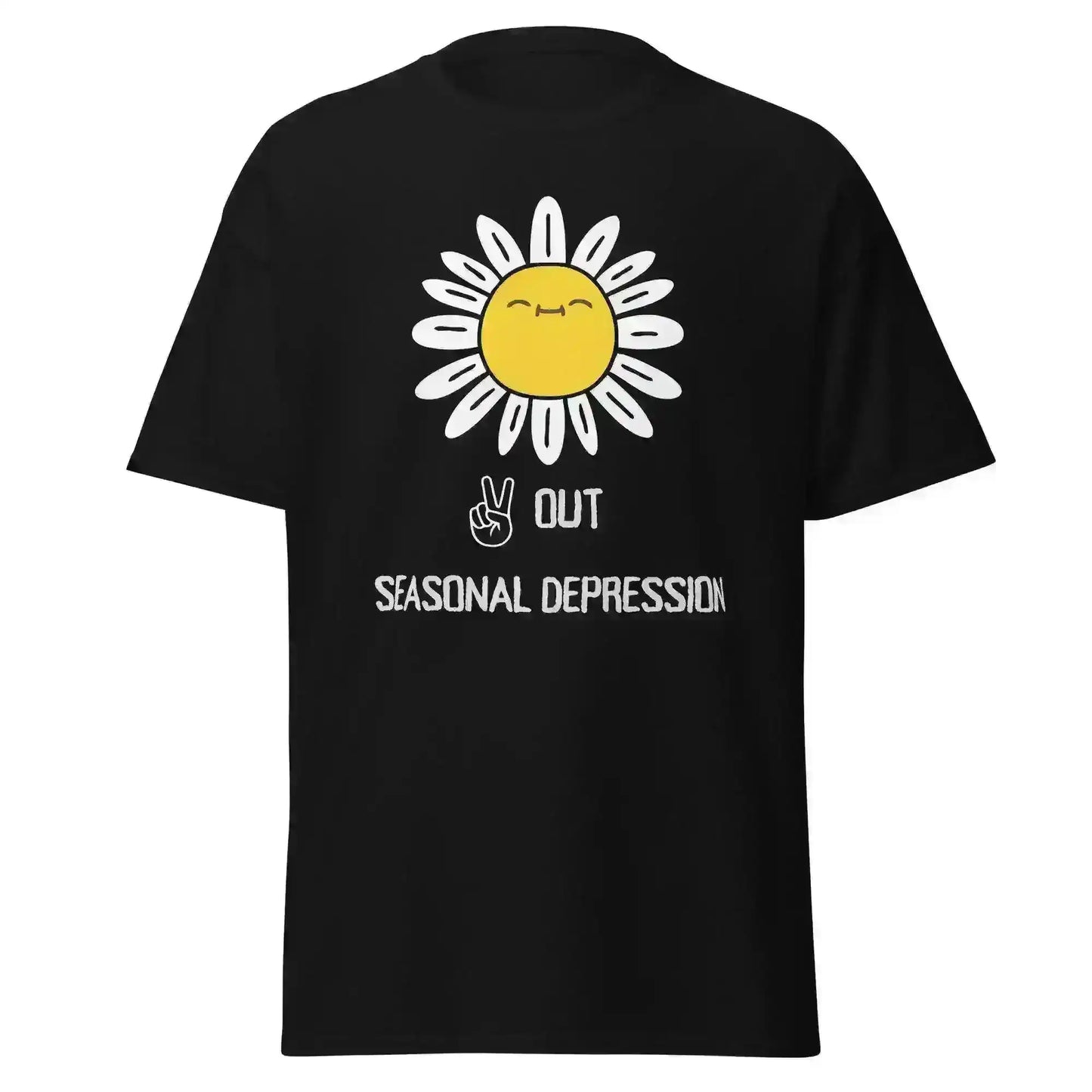 Peace Out Seasonal Depression - Unisex Tee - Cady Creations
