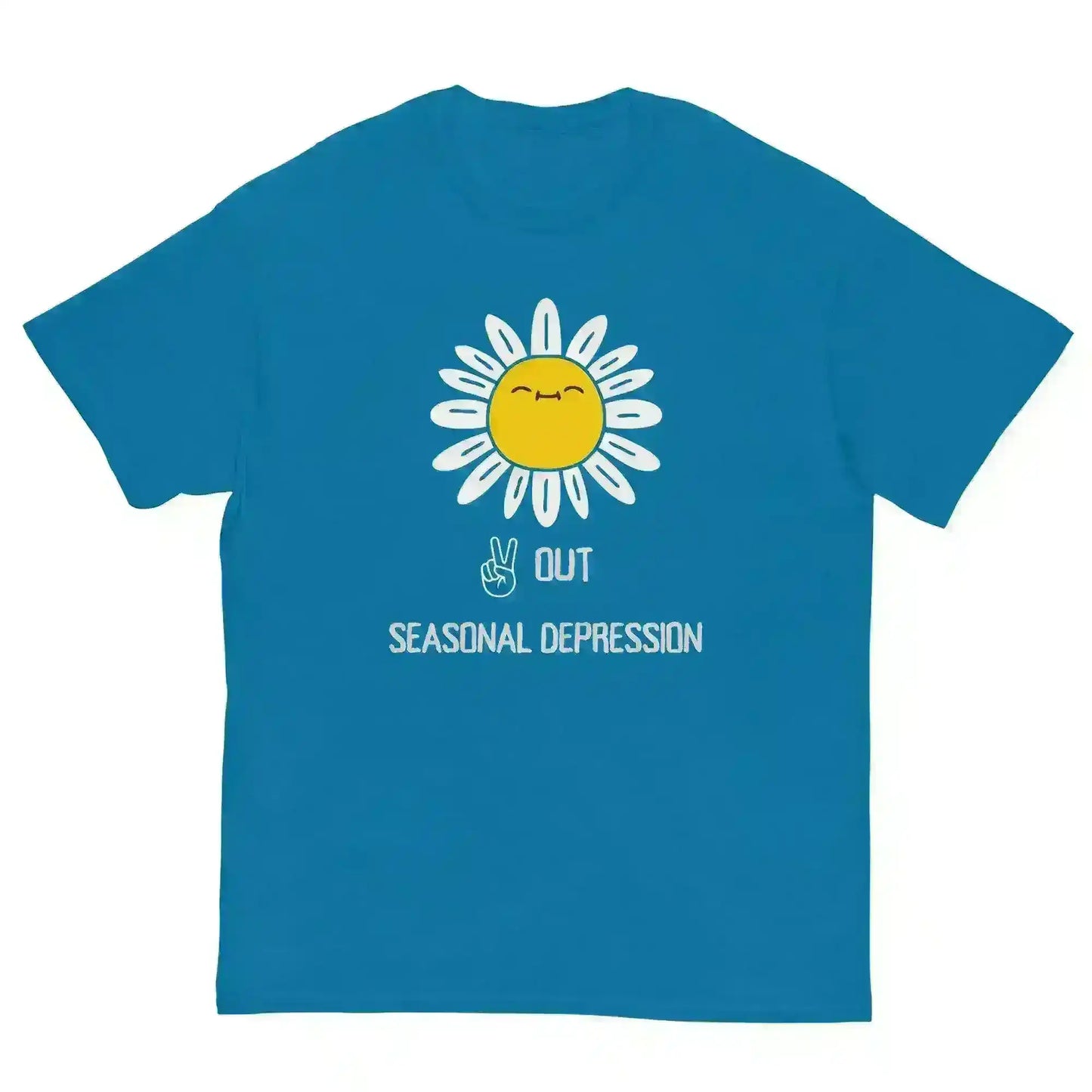 Peace Out Seasonal Depression - Unisex Tee - Cady Creations