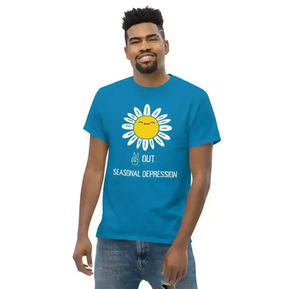 Peace Out Seasonal Depression - Unisex Tee - Cady Creations