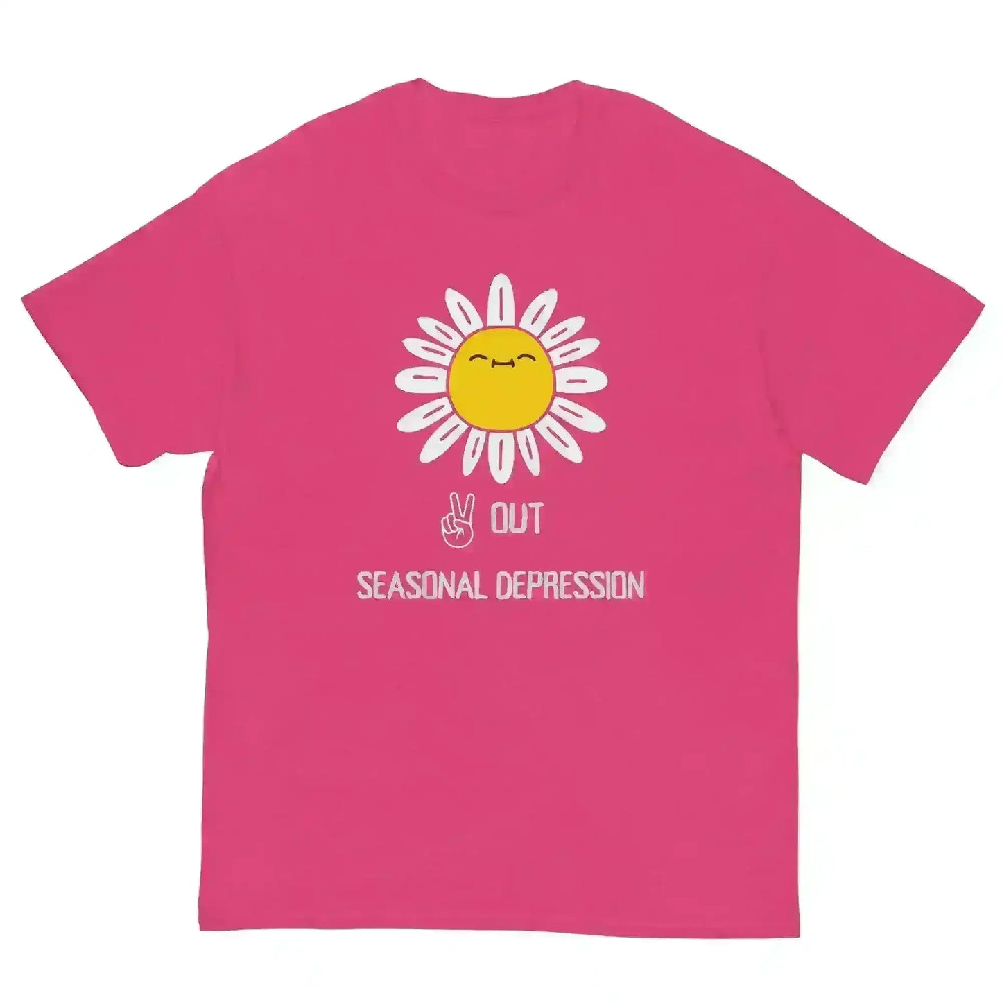 Peace Out Seasonal Depression - Unisex Tee - Cady Creations
