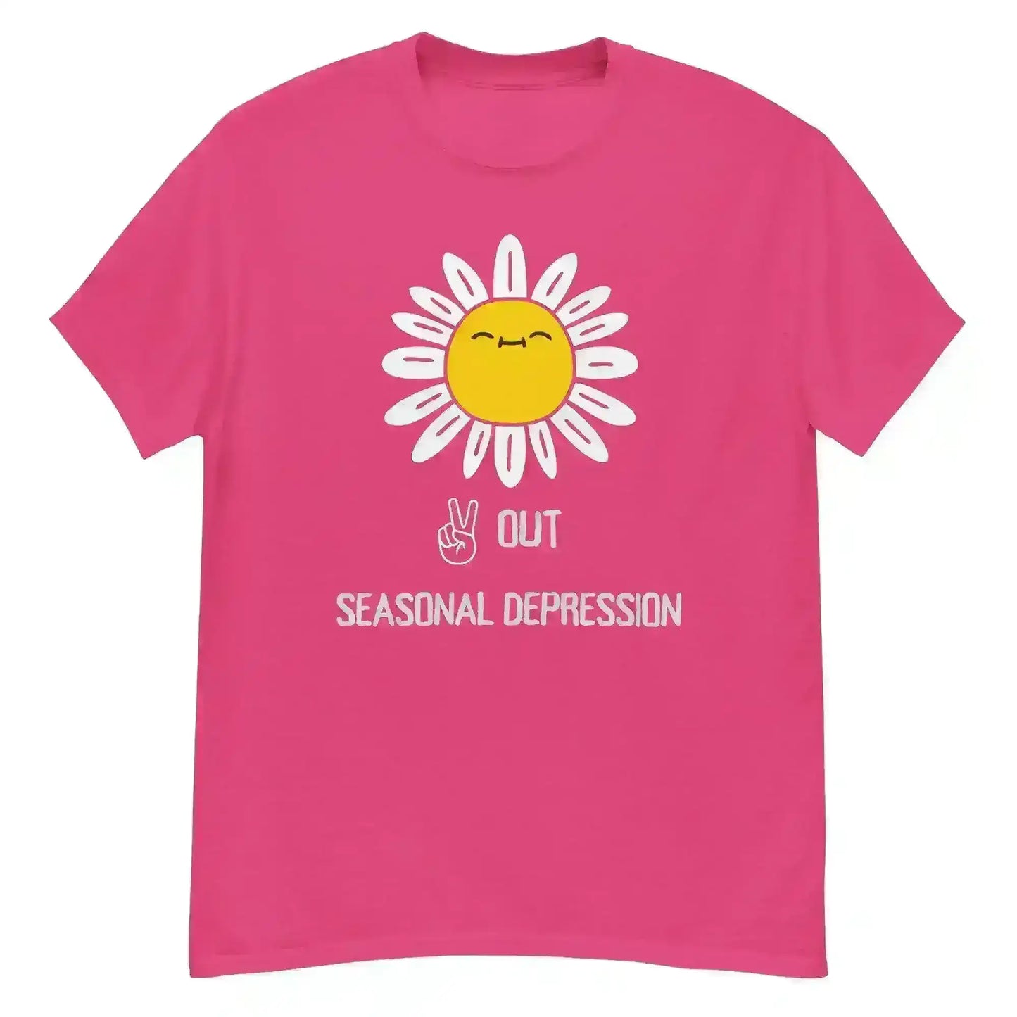 Peace Out Seasonal Depression - Unisex Tee - Cady Creations
