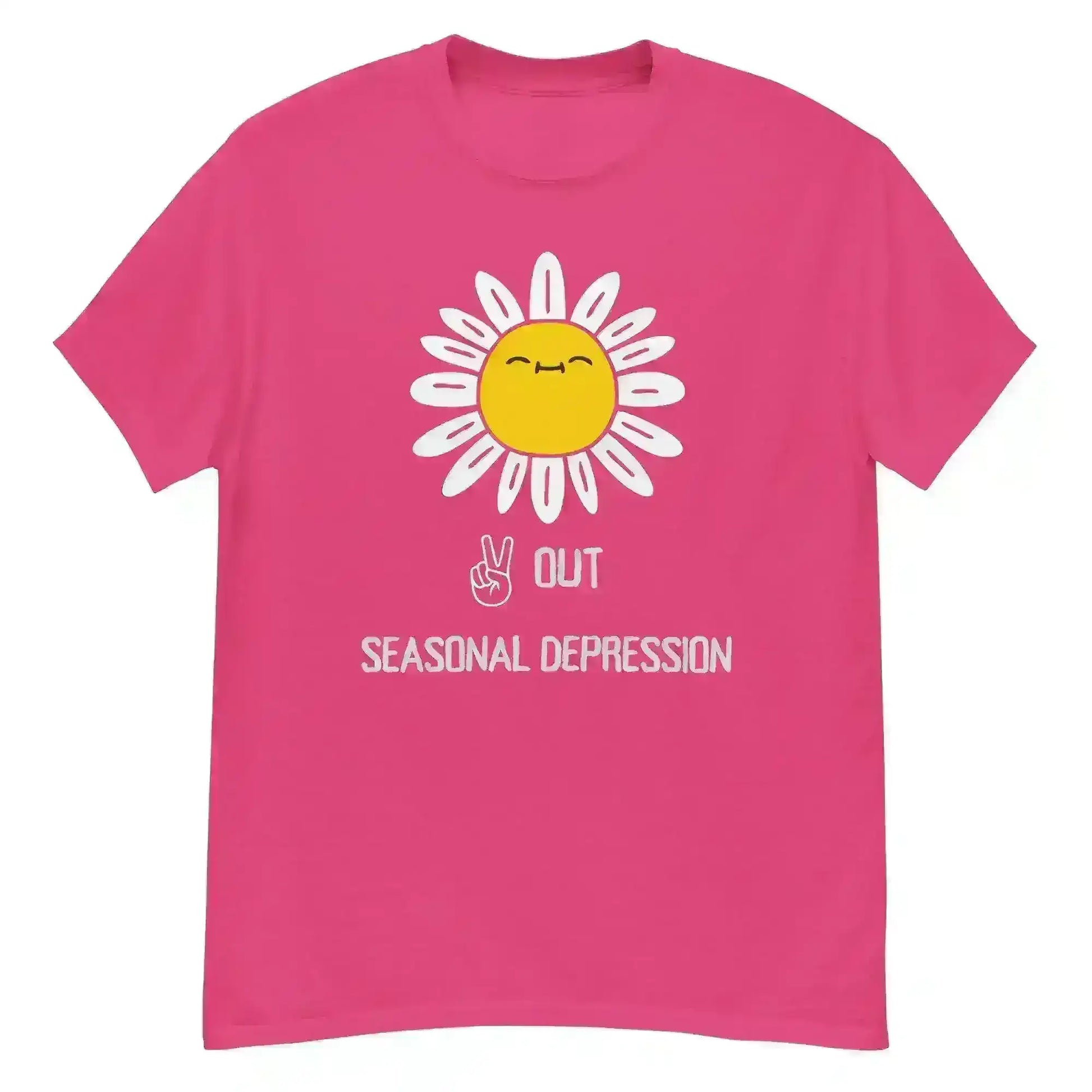 Peace Out Seasonal Depression - Unisex Tee - Cady Creations