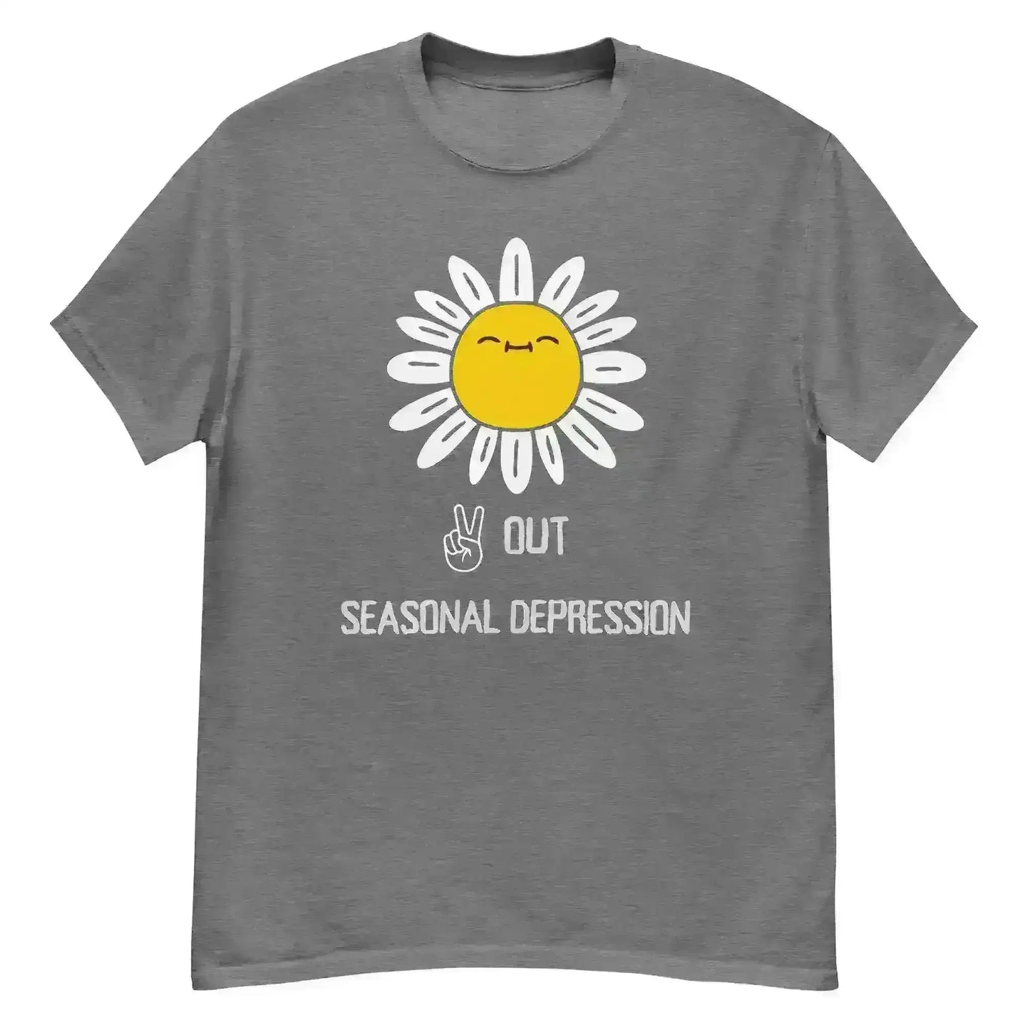 Peace Out Seasonal Depression - Unisex Tee - Cady Creations