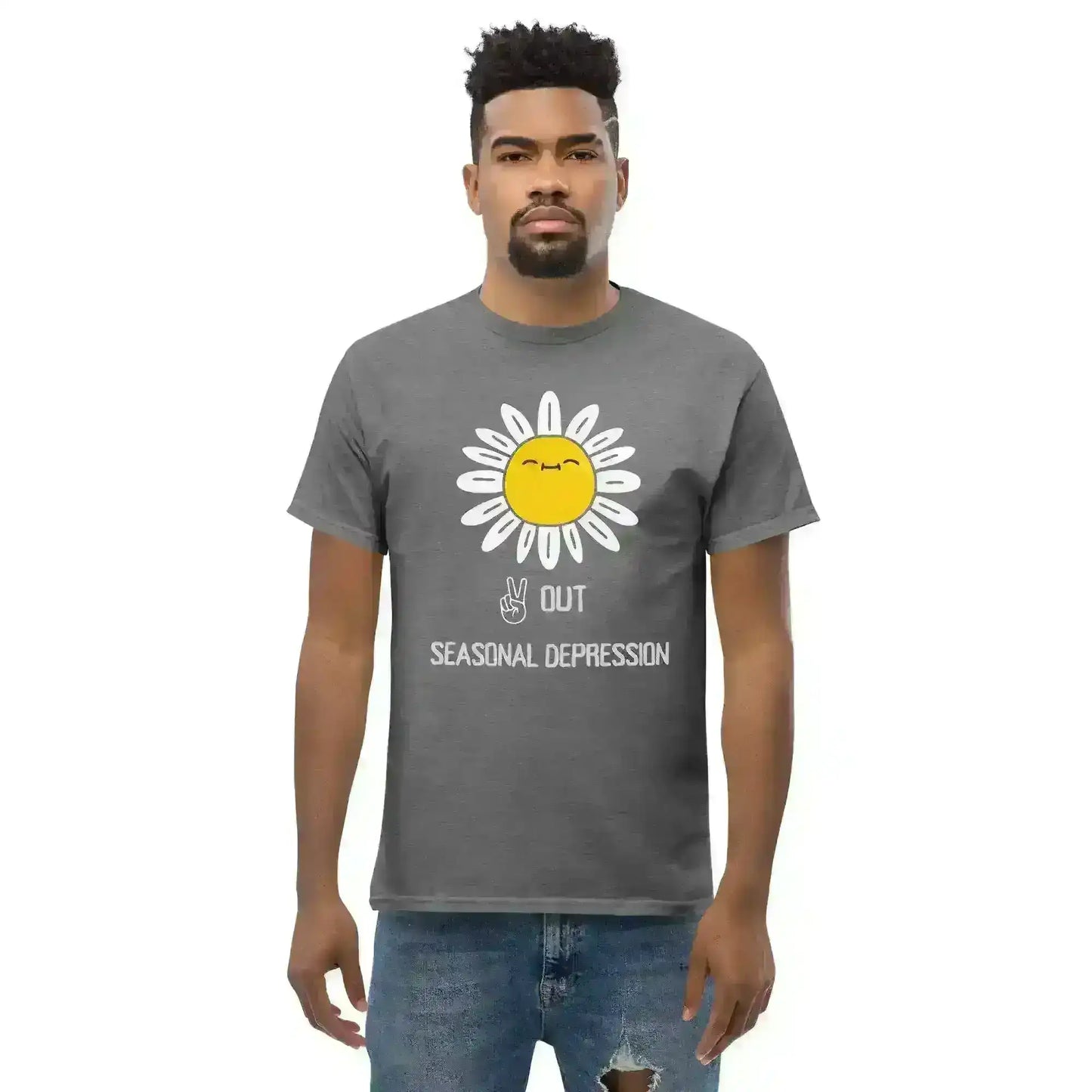 Peace Out Seasonal Depression - Unisex Tee - Cady Creations