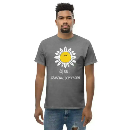 Peace Out Seasonal Depression - Unisex Tee - Cady Creations