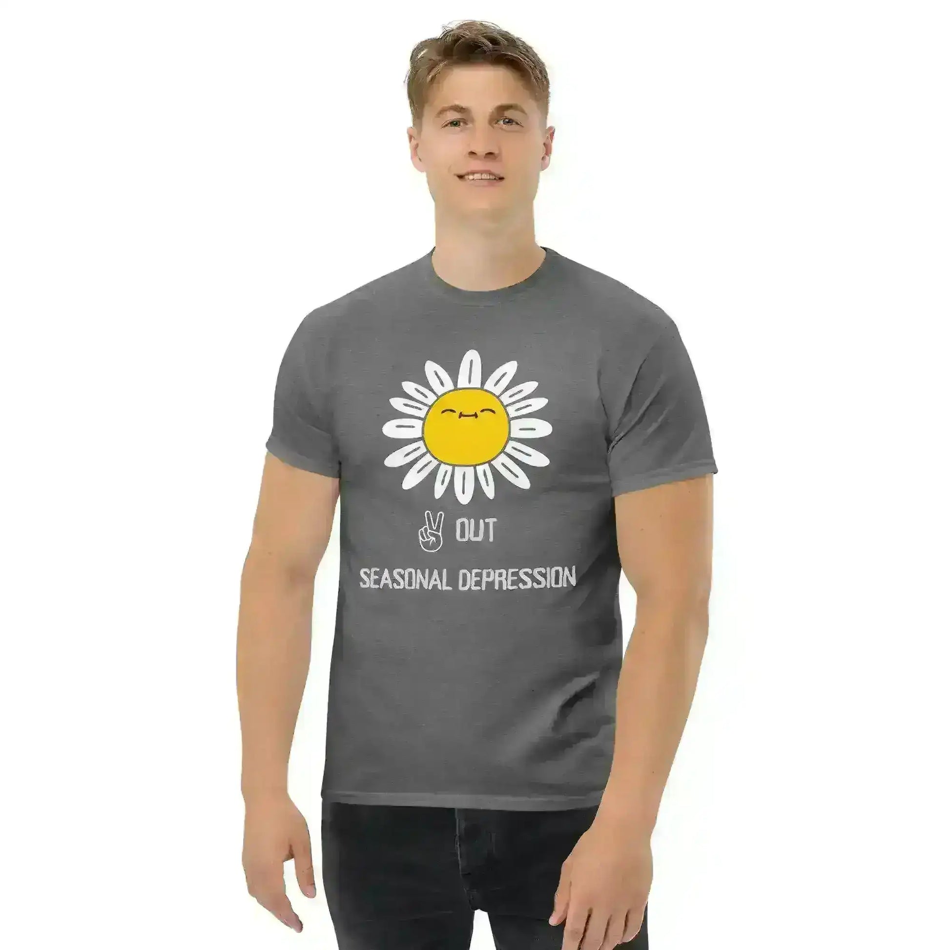 Peace Out Seasonal Depression - Unisex Tee - Cady Creations