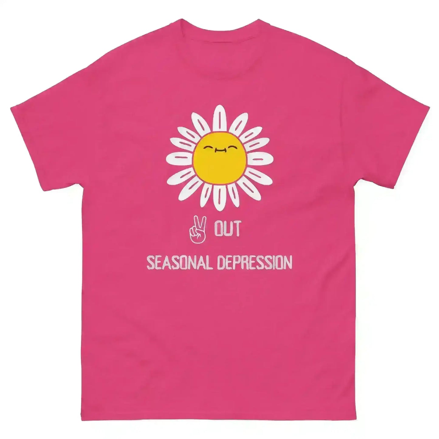 Peace Out Seasonal Depression - Unisex Tee - Cady Creations