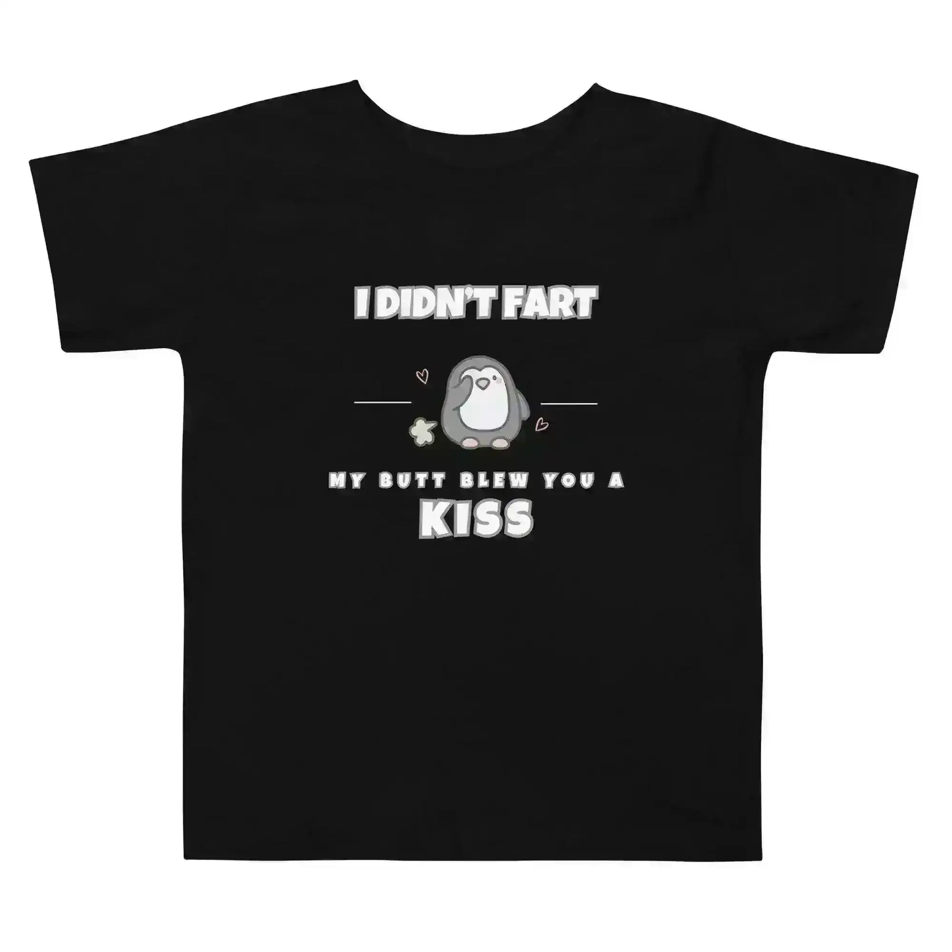 Penguin Toots Butt Kiss - Toddler Tee - Cady Creations