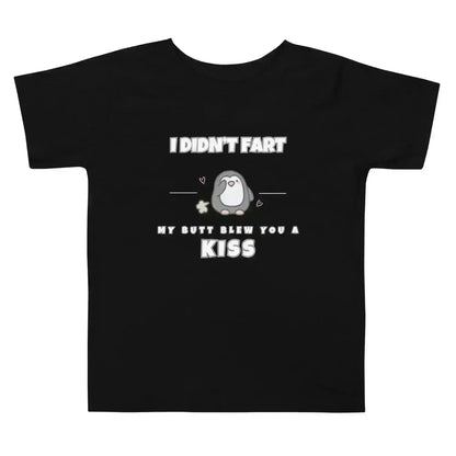Penguin Toots Butt Kiss - Toddler Tee - Cady Creations