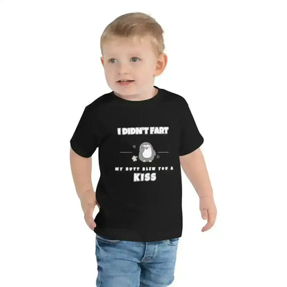 Penguin Toots Butt Kiss - Toddler Tee - Cady Creations