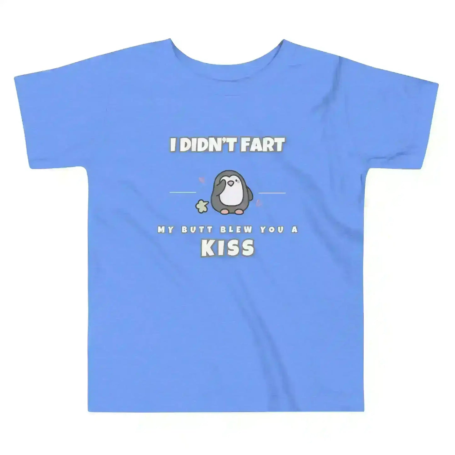 Penguin Toots Butt Kiss - Toddler Tee - Cady Creations