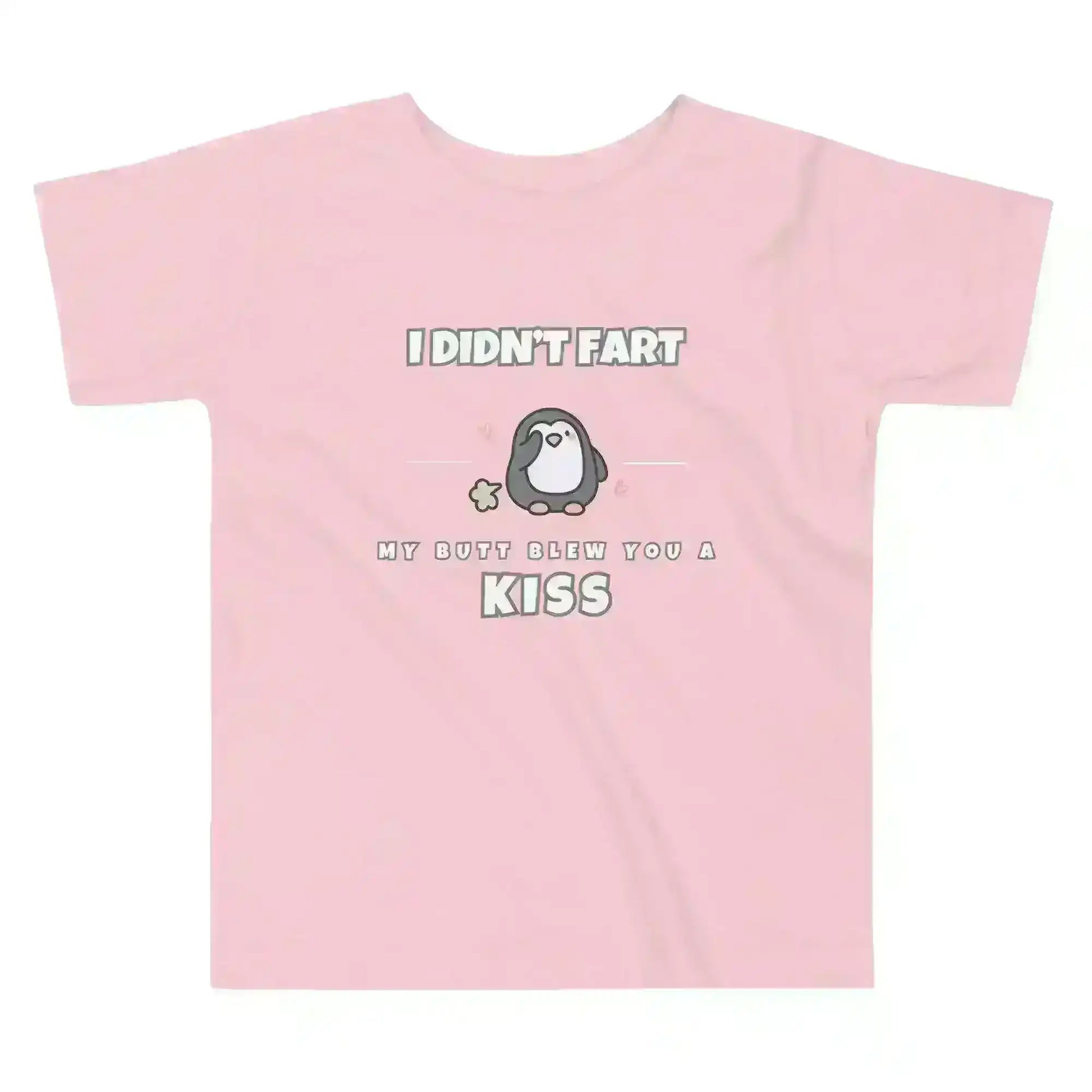 Penguin Toots Butt Kiss - Toddler Tee - Cady Creations